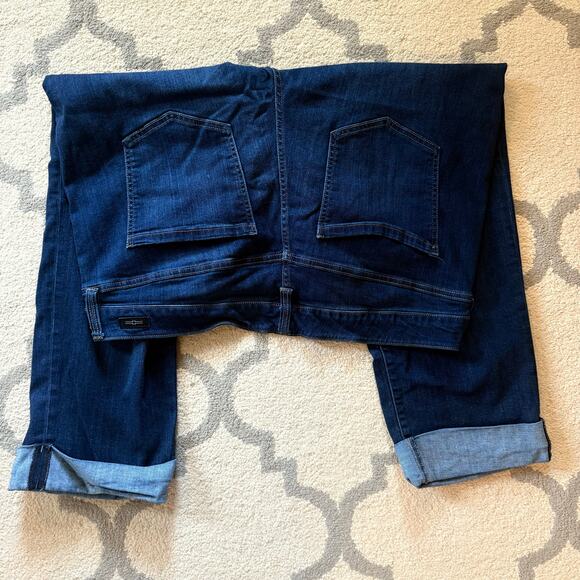 Liverpool Charlie crop wide rolled cuff jean - Picture 3 of 5